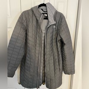 North face quilted jacket